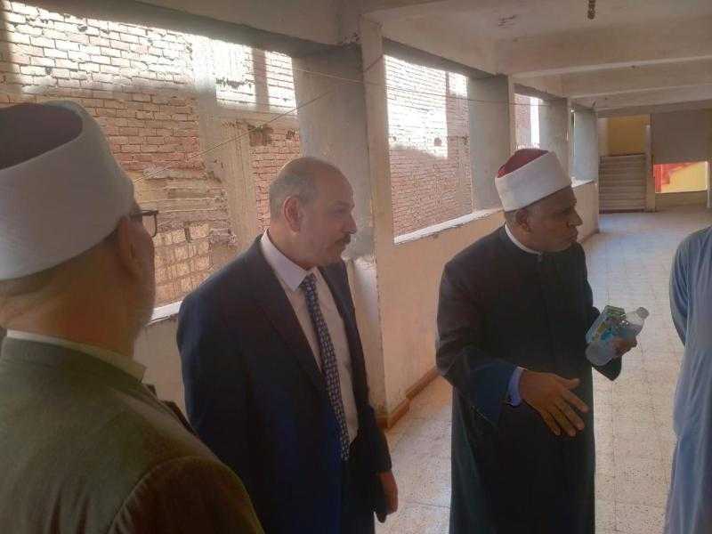 الأمين العام للمجلس الأعلى للأزهر يتفقد «معاهد المنيا» استعدادًا للعام الدراسي الجديد