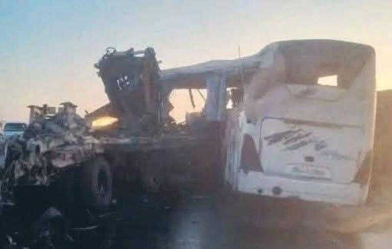 ارتفاع ضحايا حادث الكريمات إلى 9 وفيات و29 مصابًا