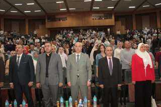 جامعة أسيوط تحتفل بتخريج الدفعة الخامسة من طلاب كلية الفنون الجميلة