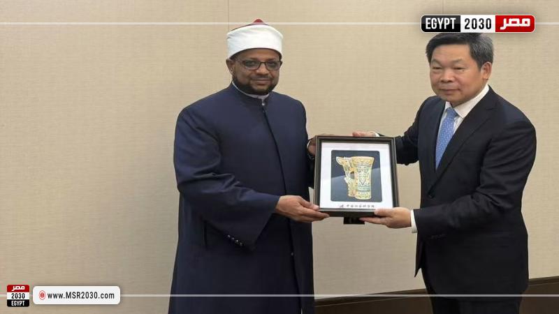 الأمين العام للأكاديمية الصينية للعلوم الاجتماعية يستقبل الدكتور محمد الجندي