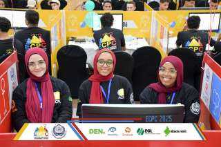 جامعة حلوان تؤهل 10 فرق للتصفيات المحلية في مسابقة البرمجة الدولية ECPC