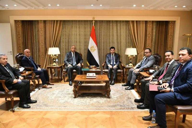 وزير الشباب والرياضة يلتقي رئيس الهيئة العامة للرقابة على الصادرات والواردات