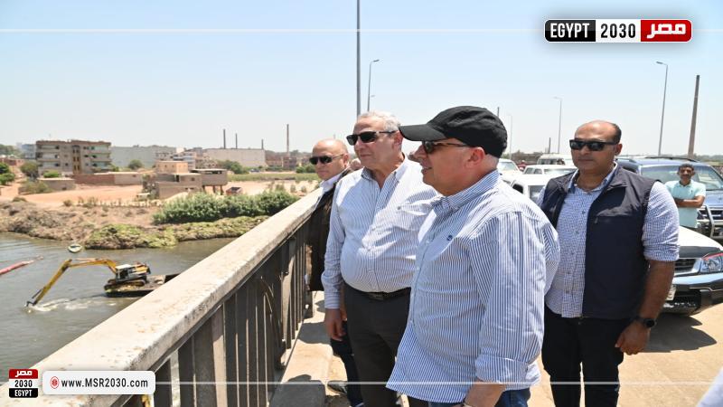 جولة لوزير الري على فرع رشيد