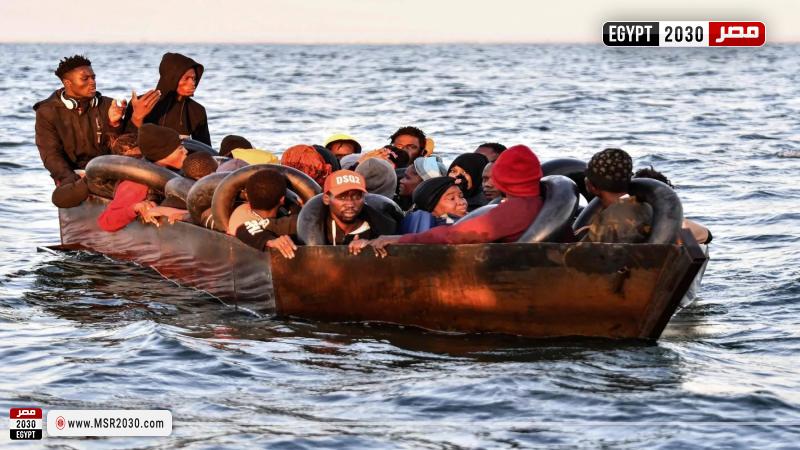 نجاة 8 مصريين من الغرق قبالة ليبيا أثناء محاولة الهجرة