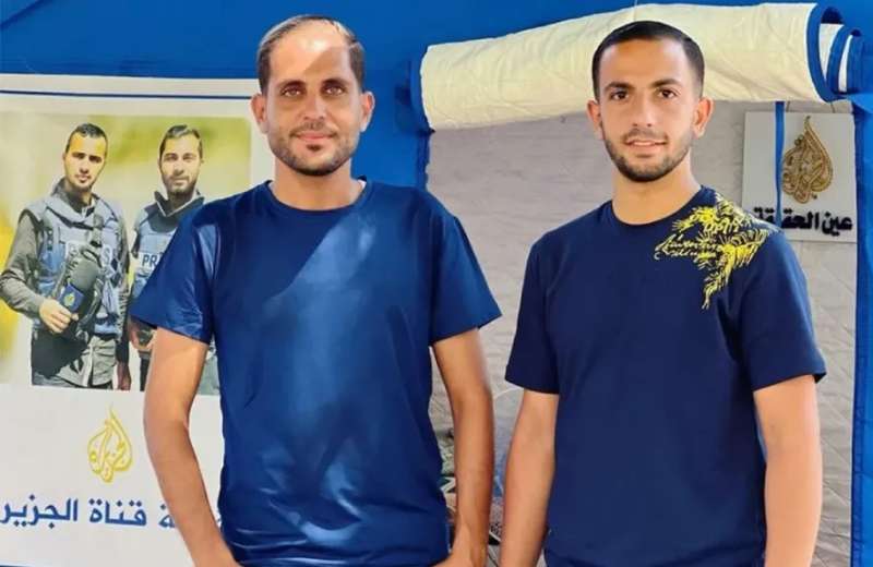الشهيد أنس الشريف و محمد قريقع