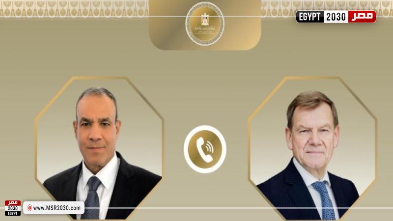 وزير الخارجية ونظيره الألماني
