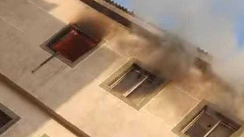 حريق محدود في مبنى حي شرق شبرا الخيمة بسبب ماس كهربائي