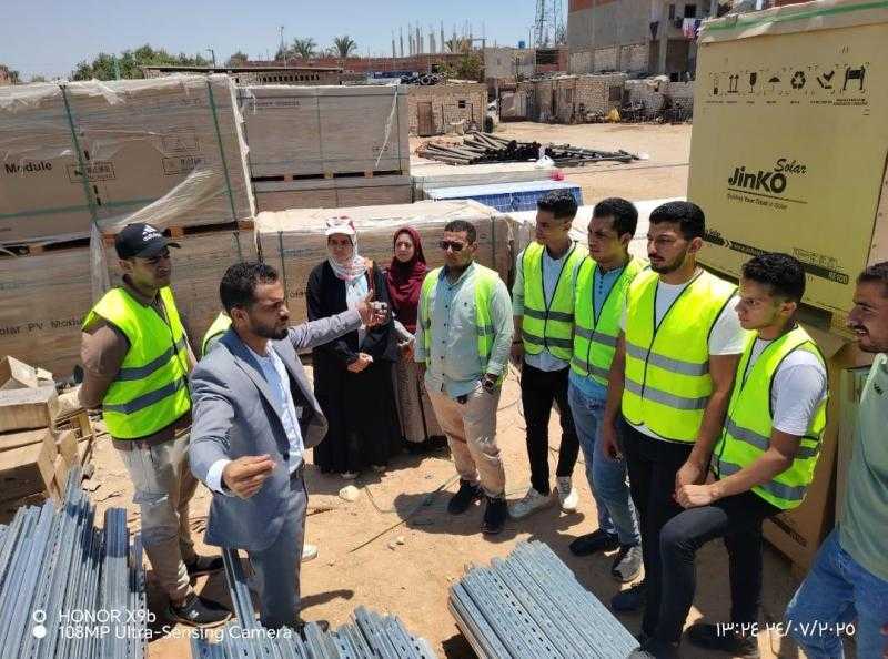 طلاب جامعة الدلتا التكنولوجية يواصلون التدريبات الصيفية بالكيانات والهيئات المختلفة