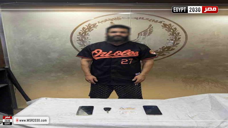 البلوجر لوشا بعد ضبطه