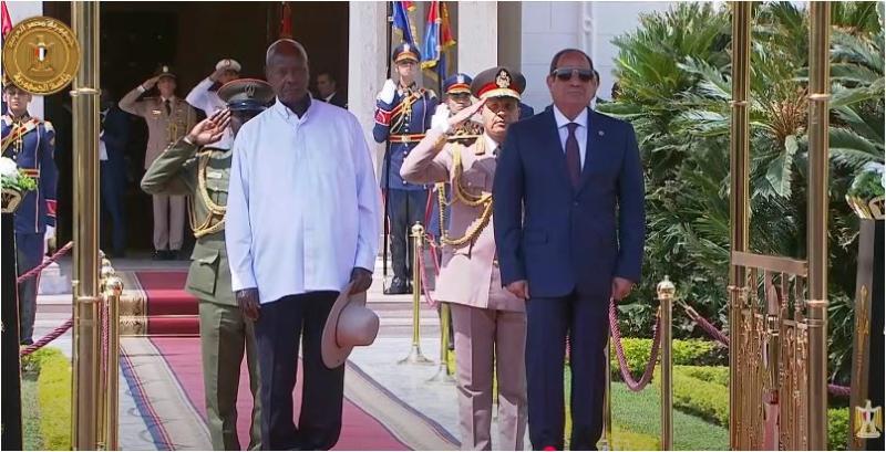 السيسي ونظيره الأوغندي يشهدان التوقيع على عدد من مذكرات التفاهم