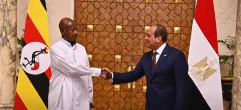 الرئيس الأوغندي: بلدنا يرتبط بمصر عبر نهر النيل منذ أزمنة بعيدة.. ولم نتحدث حتى الآن عن التقسيم العادل للمياه