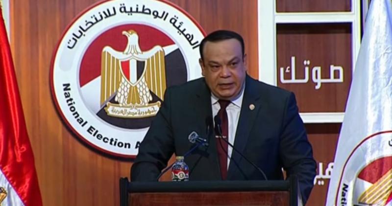 المستشار حازم بدوي رئيس الهيئة الوطنية للانتخابات