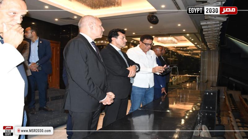 وزير الرياضة ومحافظ القاهرة