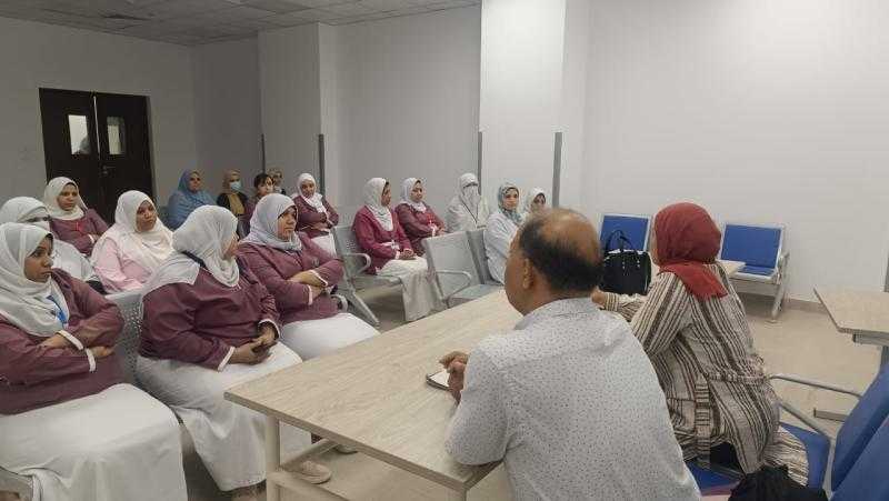 محافظ أسيوط: مديرية العمل تنظم ندوة تثقيفية حول السلامة والصحة المهنية بمستشفى منفلوط المركزي