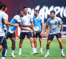 تفاصيل مران الأهلي استعدادًا لمواجهة فاركو بـ دوري نايل