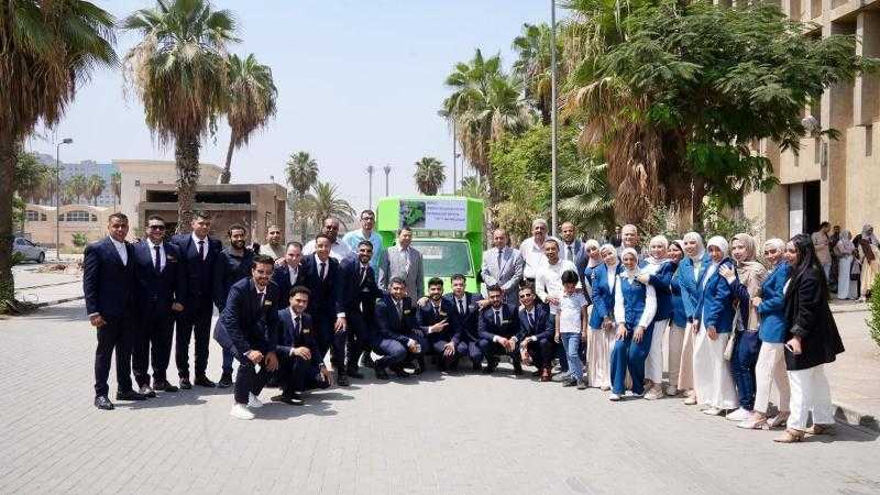 جامعة حلوان تشهد مناقشات متميزة لمشروعات تخرج طلاب قسم تكنولوجيا السيارات والجرارات بكلية التكنولوجيا والتعليم