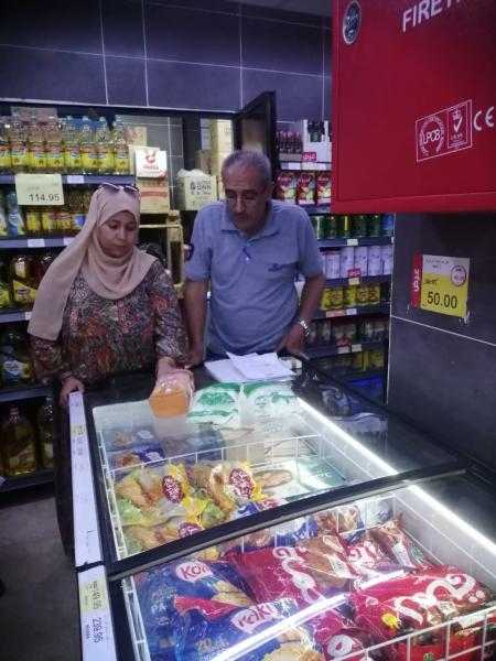 تموين الشرقية يشن حملات لضبط الاسواق بمركز الحسينية