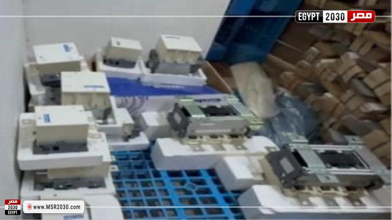 ضبط مصانع ومخازن للسلع المغشوشة 