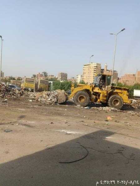 وزيرة البيئة توجه جهاز تنظيم إدارة المخلفات بالتنسيق الفورى مع الجهات المسئولة لرفع كافة التراكمات بمنطقة الخصوص بمحافظة القليوبية