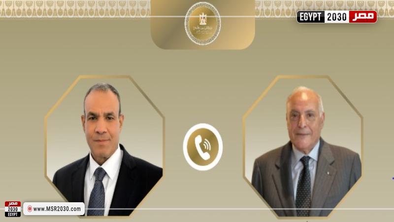 وزير الخارجية ونظيره الجزائري