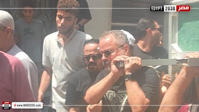 جنازة والدة الفنان صبحي خليل