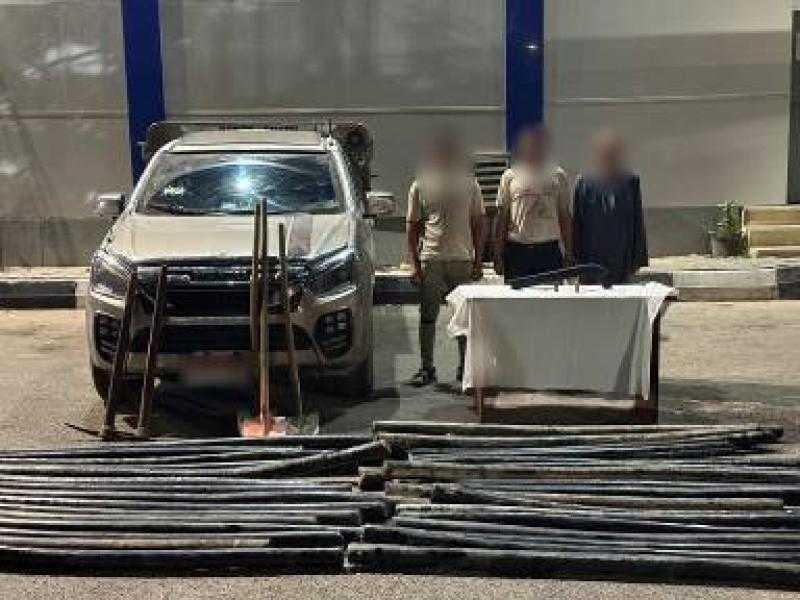 إحباط محاولة سرقة كابلات نحاسية بالمنوفية وضبط المتهمين