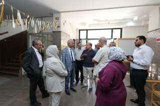 رئيس جامعة كفر الشيخ يتفقد كلية التربية استعدادًا للعام الجامعي الجديد 2025/2026