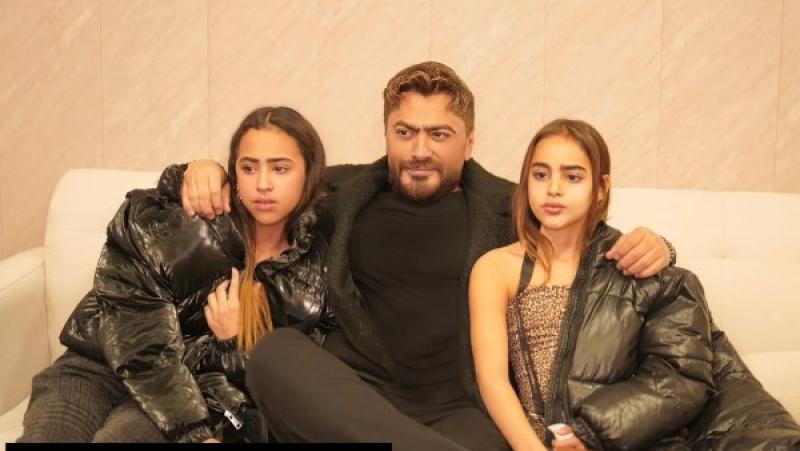 تامر حسني وبناته
