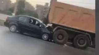 محاولة خطف.. صدمة في حادث مطاردة فتيات الواحات