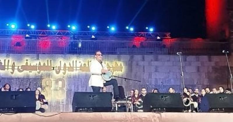 سعد الأرتيست فى مهرجان القلعة