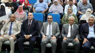 نائب محافظ الإسماعيلية يشهد افتتاح الدورة التدريبية لمديري المدارس بمسرح المدرسة الفنية التجريبية لتكنولوجيا المعلومات
