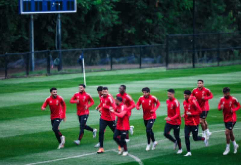 الأهلي يعود لتدريباته استعدادًا لموقعة غزل المحلة في دوري نايل