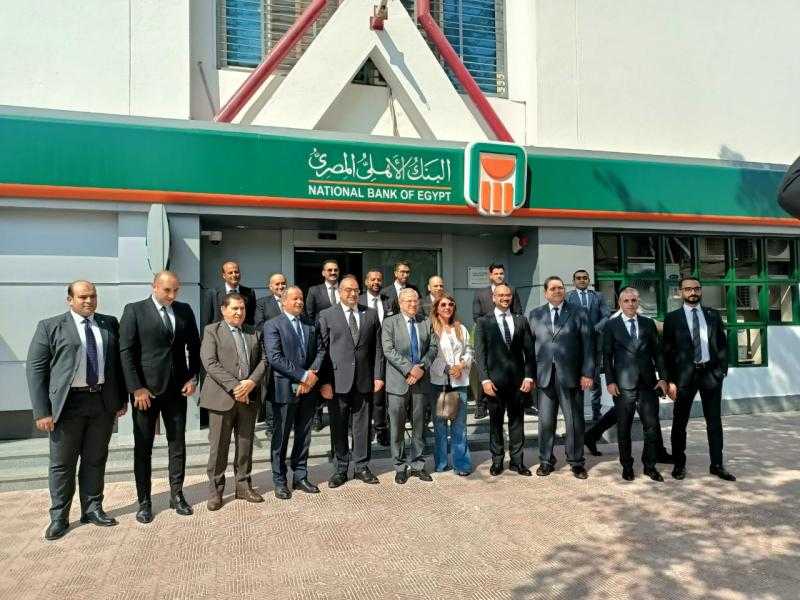 تطوير ورفع كفاءة فرع البنك الأهلي المصري بجامعة حلوان