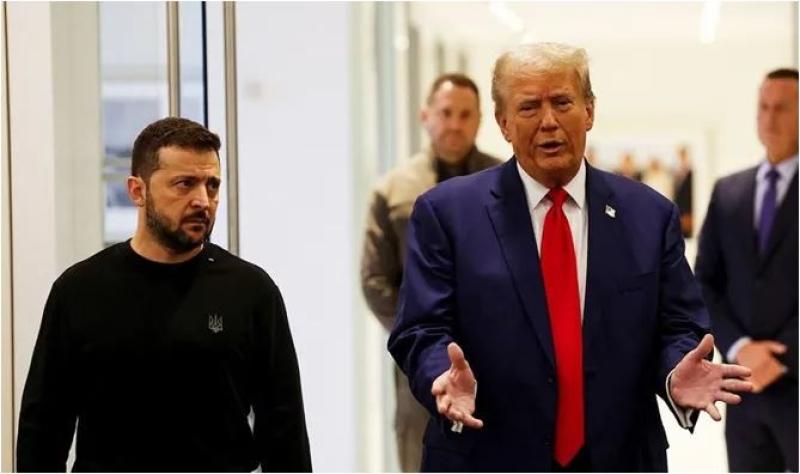 مباحثات زيلينسكي وترامب اليوم تتضمن عملية لتسوية الأزمة الأوكرانية.. تفاصيل