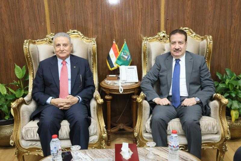 محافظ المنوفية يلتقي السفير رضا الطايفي لمناقشة آخر مستجدات مشروع مكتبة مصر العامة بكفر المصيلحة بشبين الكوم