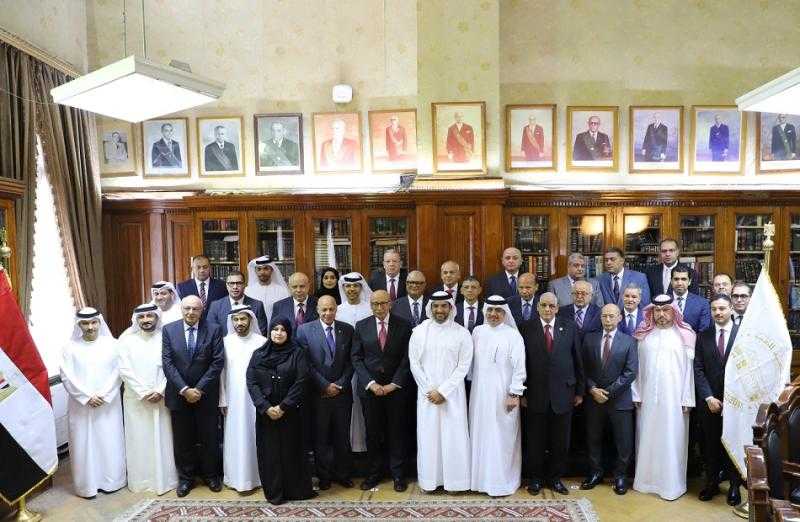 رئيس المجلس الأعلى للقضاء يستقبل وفدًا قضائيًا رفيع المستوى من دولة الإمارات