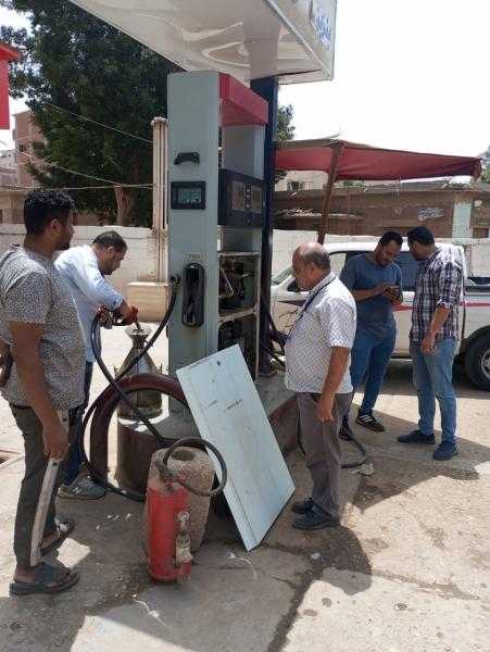 حملة مكبرة لتموين الشرقية ومصلحة الدمغة والموازين بالحسينية