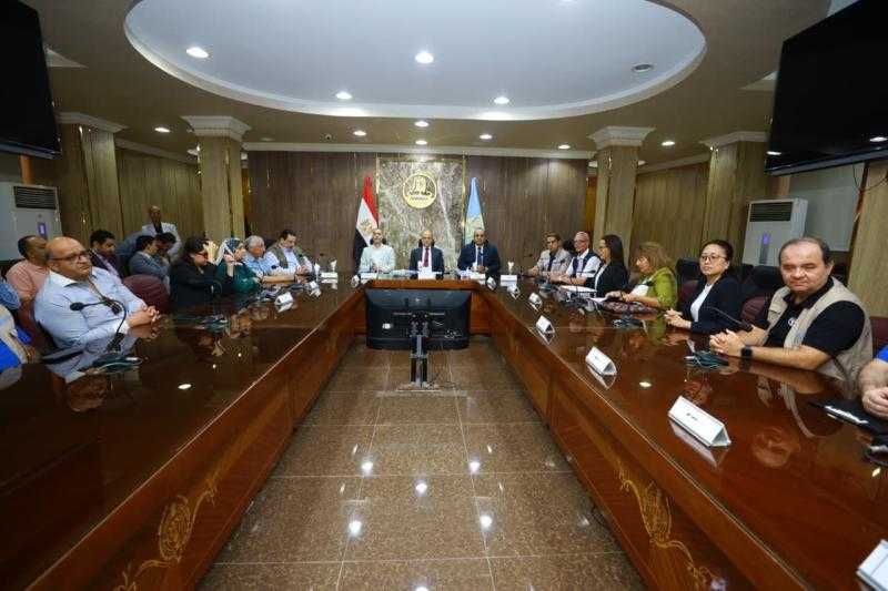 محافظ كفرالشيخ يستقبل وفد منظمة «الفاو» لبحث تعزيز الزراعة الذكية مناخيًا ودعم المجتمعات الريفية