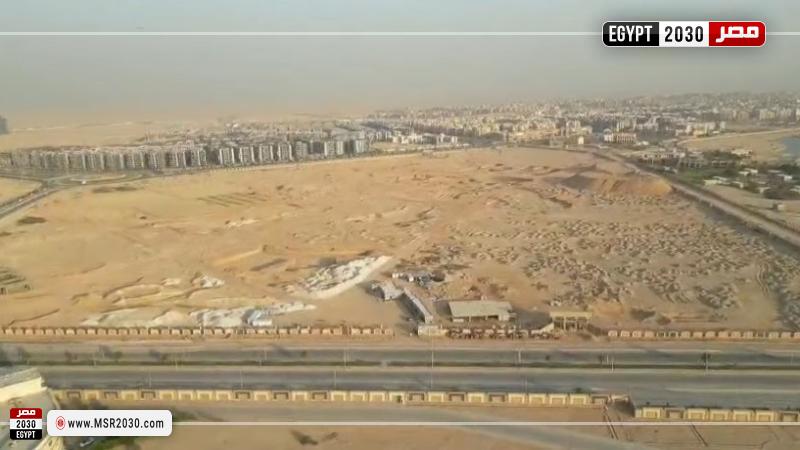 أرض نادي الزمالك بمدينة حدائق أكتوبر