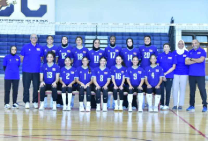 منتخب سيدات الطائرة يغادر إلى تايلاند لخوض بطولة العالم
