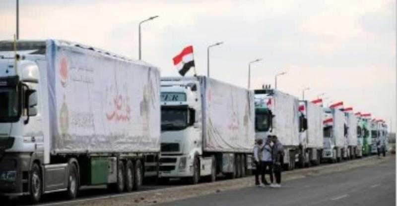 استمرار انطلاق قوافل زاد العزة مع تعنت الاحتلال الإسرائيلي