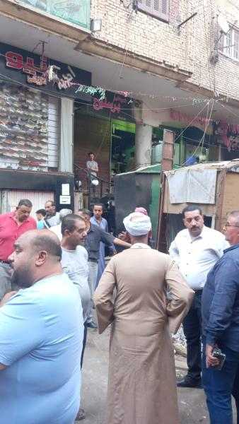 حملات لإيقاف مخالفات البناء ورفع الإشغالات بحي منشأة ناصر