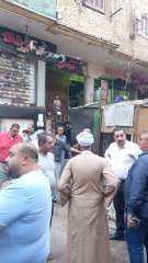 حملات لإيقاف مخالفات البناء ورفع الإشغالات بحي منشأة ناصر