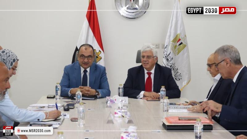 وزيرا التعليم العالي وقطاع الأعمال 