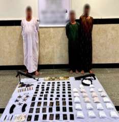 مصرع 3 عناصر جنائية شديدة الخطورة وضبط نصف طن مخدرات و126 سلاحًا ناريًا بالمحافظات