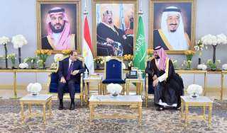 الرئيس السيسي وبن سلمان يؤكدان ضرورة وقف ممارسات إسرائيل ضد الفلسطينيين في الضفة
