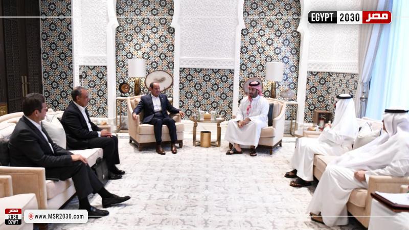 الرئيس السيسي ومحمد بن سلمان