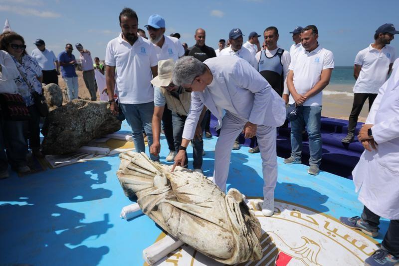 انتشال قطع أثرية من البحر المتوسط للمرة الأولى منذ 25 عاما