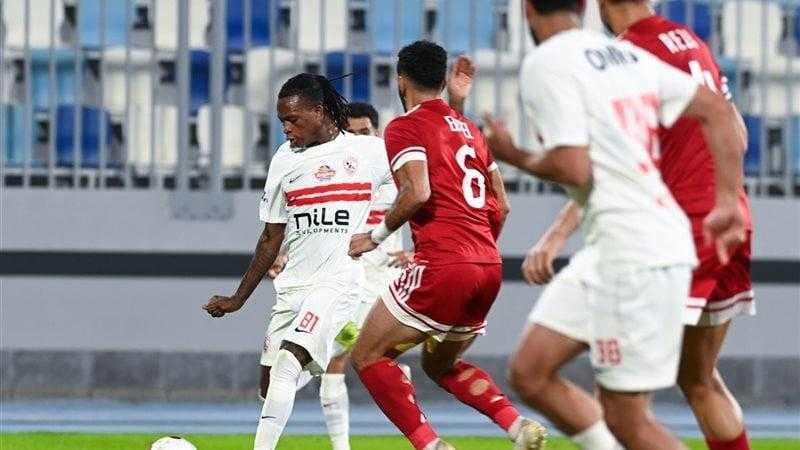الزمالك يخطف فوزًا ثمينًا أمام مودرن سبورت بثنائية ألفينا وشيكو بانزا