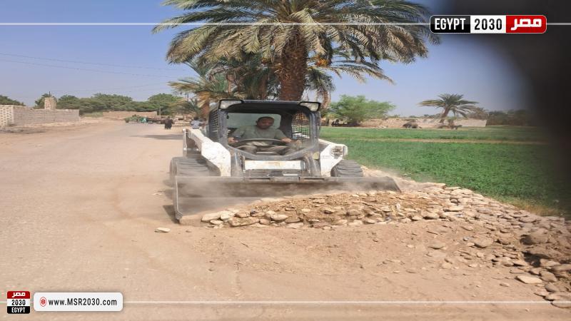 قرية منشية النوبة بمحافظة الأقصر 